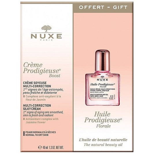 Nuxe Creme Prodigieuse Boost Multi Correction Gel Cream 40ml + Free Gift